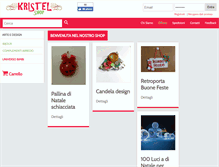 Tablet Screenshot of kristelshop.com
